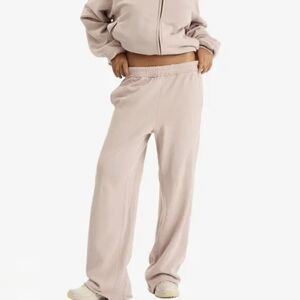 NWT Skims XS French Terry Wide Leg Pant